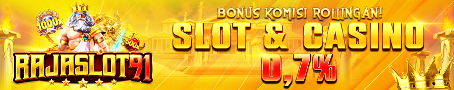 BONUS REBATE 0,7% SLOT & CASINO